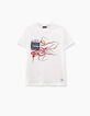 Camiseta blanco roto con pulpo niño -3