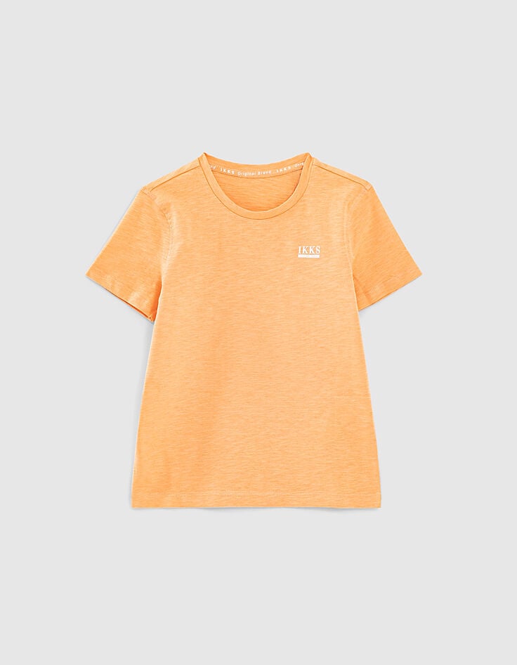 Camiseta naranja blanqueado Essentiels niño -1 Camiseta naranja blanqueado Essentiels niño -1