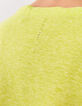 DRY FAST Herren-T-Shirt aus Leinen in Neongelb-5