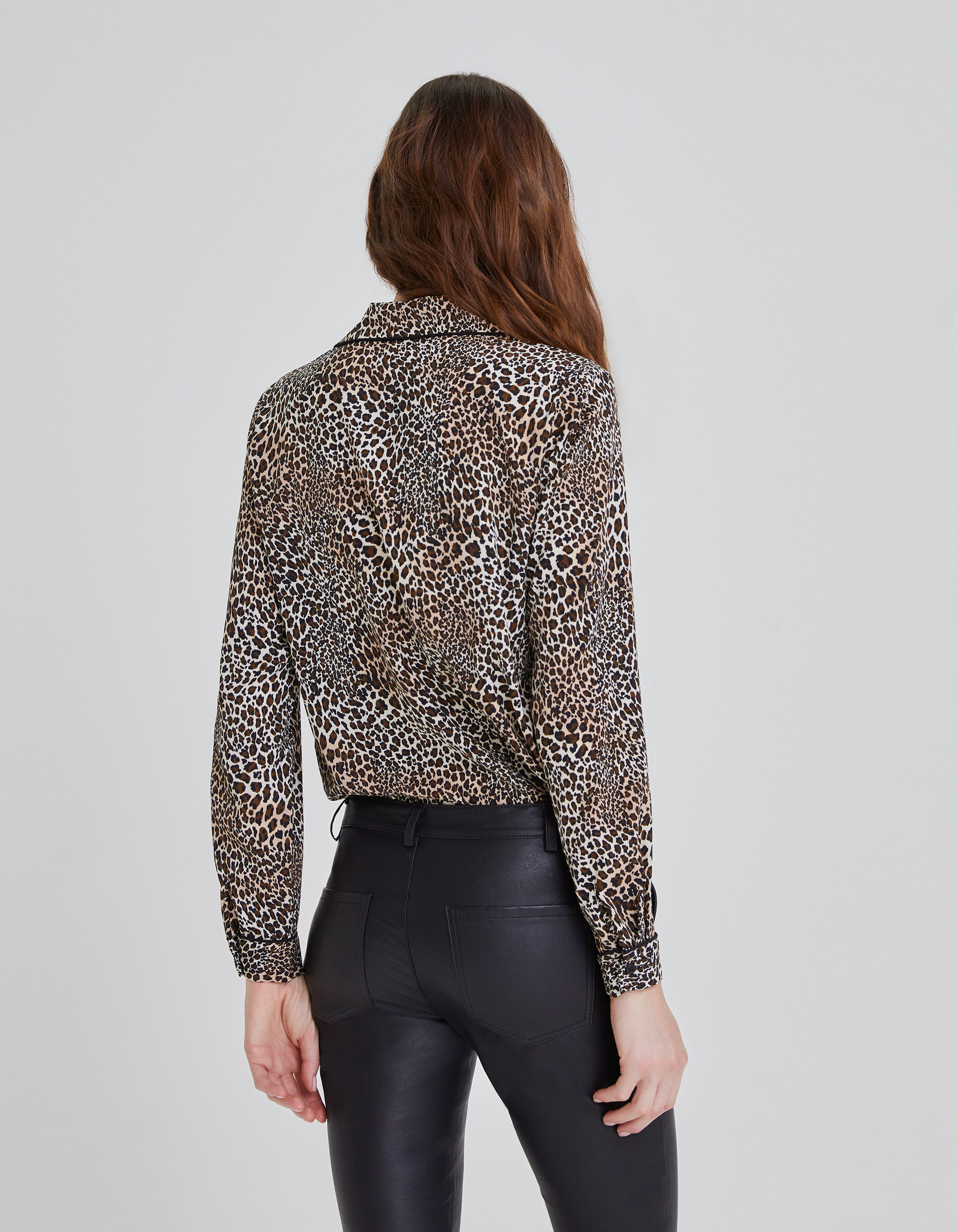 Ikks clearance short leopard