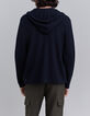 C&aacute;rdigan azul marino capucha 100&nbsp;% cachemira hombre-3