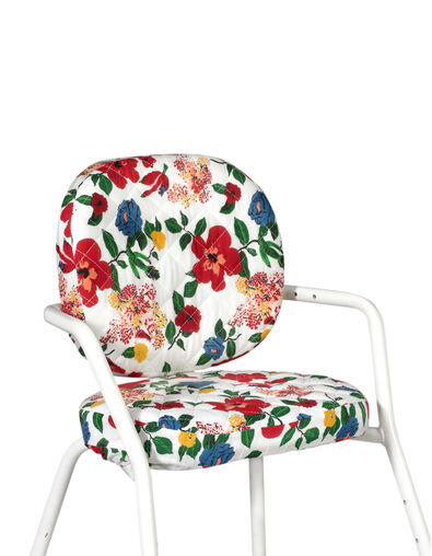 CHARLIE CRANE 2 Tibu Hibiscus print chair cushions - IKKS