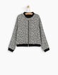 Bomber reversible estampado leopardo y negro ni&ntilde;a-1
