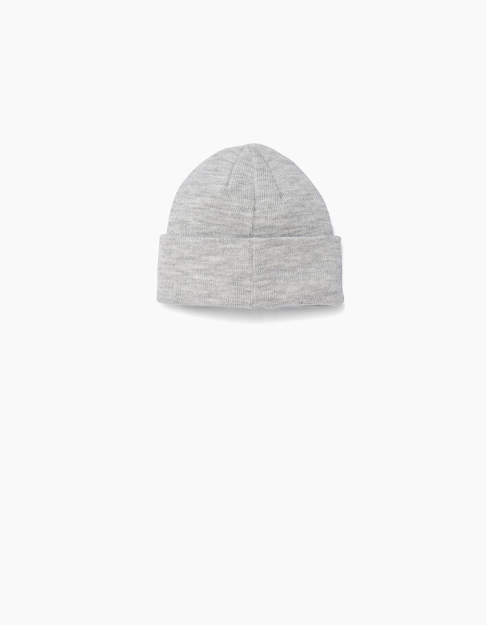 Boys' grey beanie hat  - IKKS