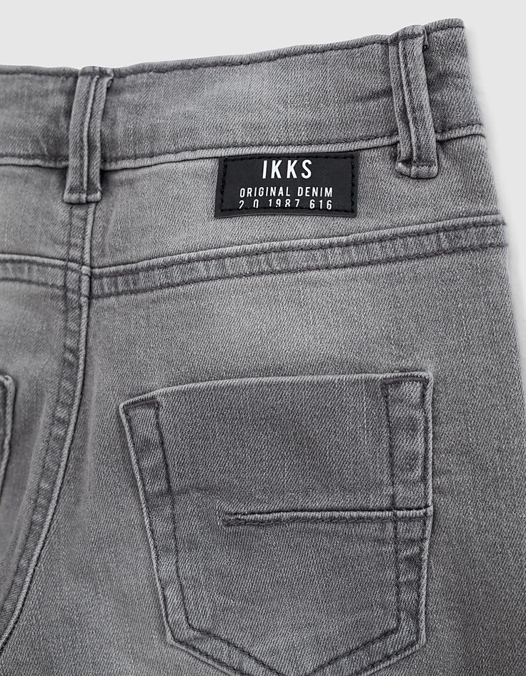 Boys’ slim grey trousers-5