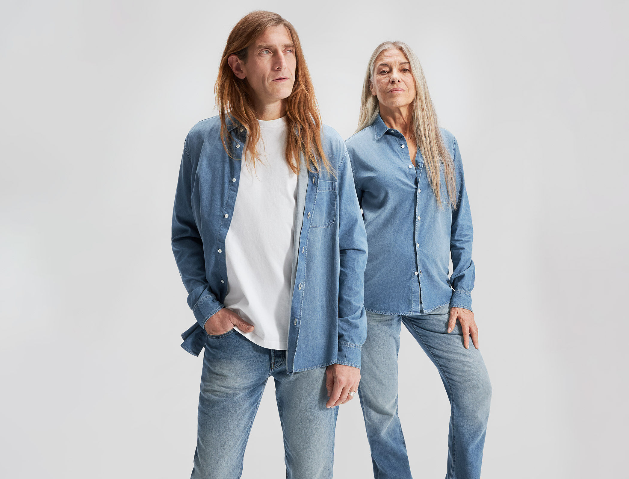 Chemise jean ikks best sale