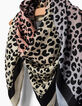 Pa&ntilde;uelo pastel y leopardo LOVE to madness ni&ntilde;a-4