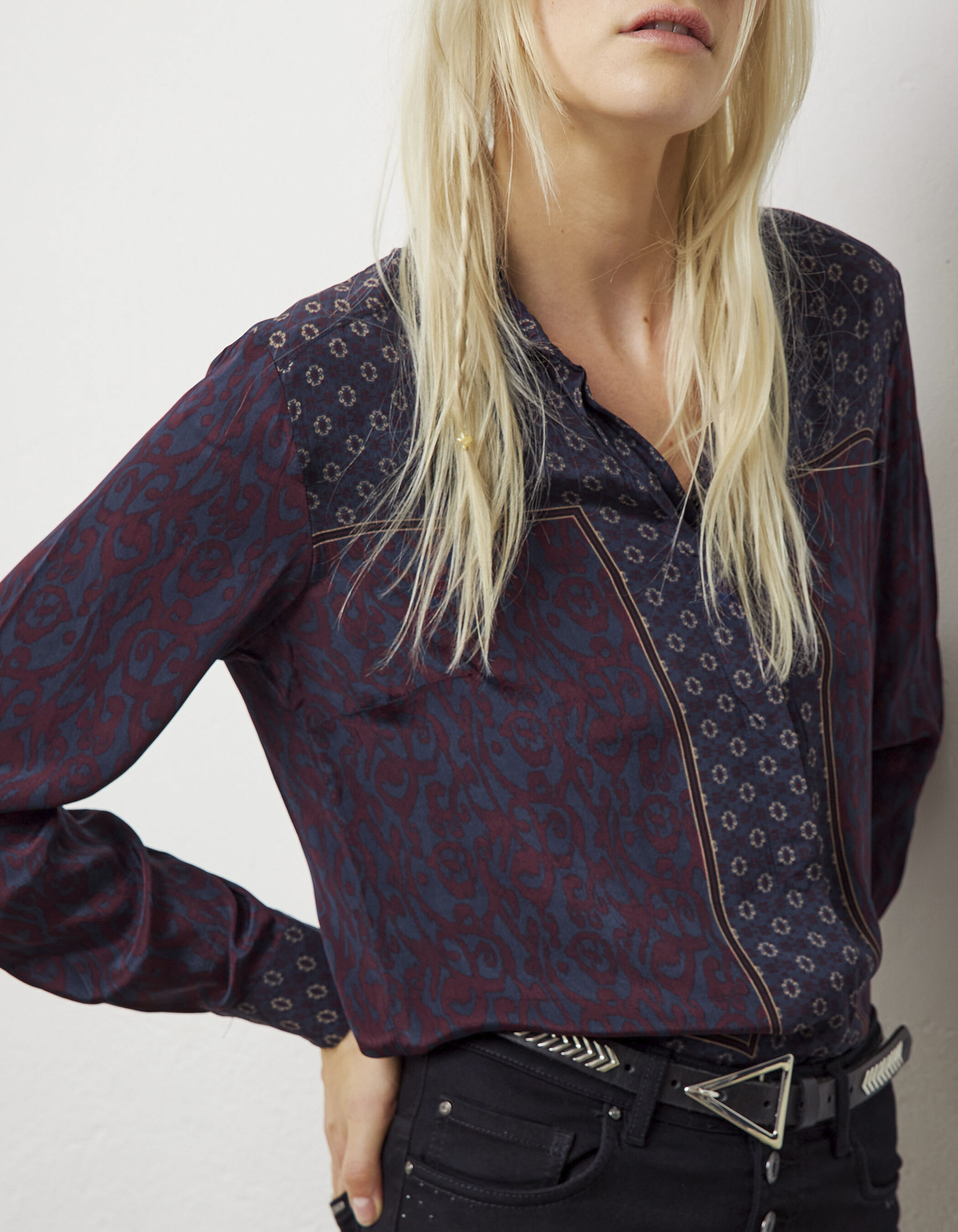 Chemise baroque femme new arrivals