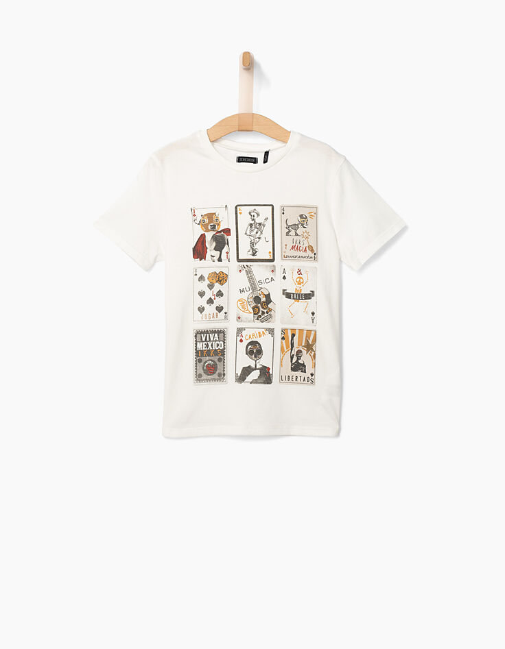 T-shirt kaartspel jongens -2