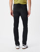 POWER STRETCH schmale schwarze Jeans Ziggy Herren-3