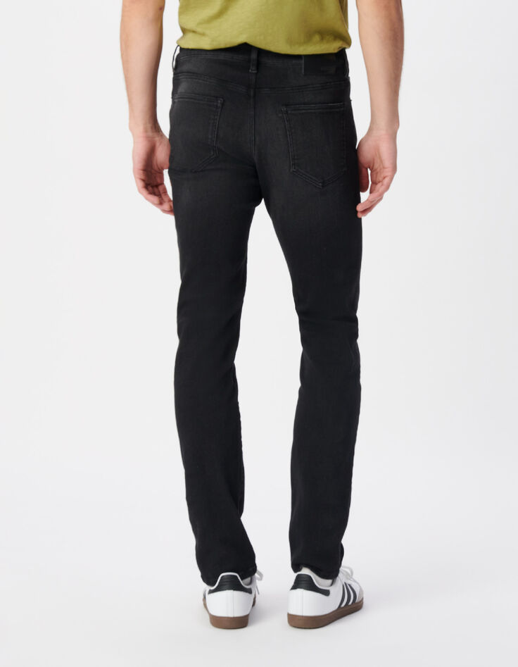 POWER STRETCH schmale schwarze Jeans Ziggy Herren-3