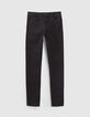Schwarze Sculpt-up-Damenjeans aus Cosy Fleece-6
