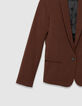 Women&rsquo;s brown suit jacket-7