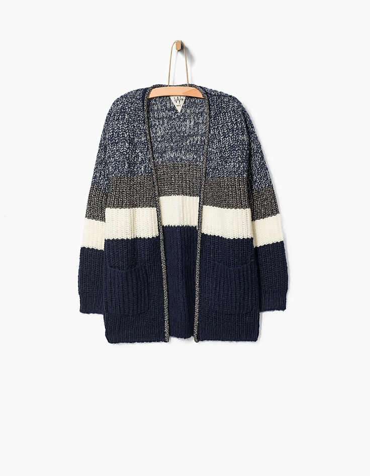Girls’ striped cardigan-2