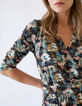 Vestido punto viscosa Ecovero™ flores retro mujer-3