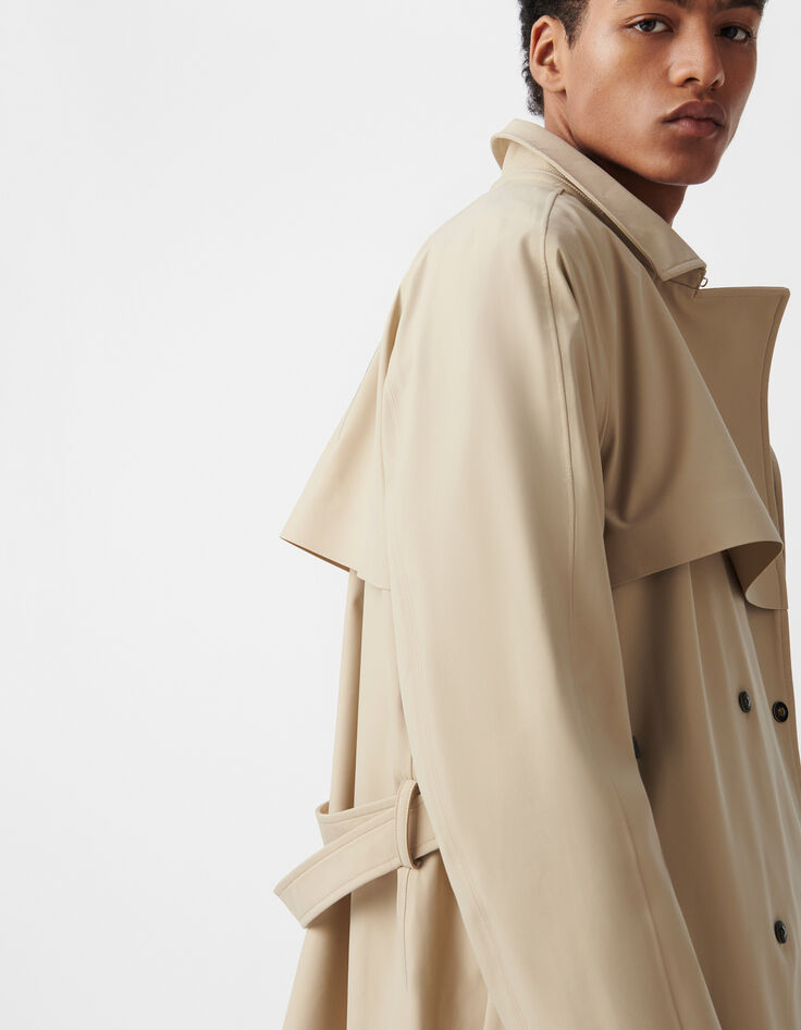Trench sable nylon WATERPROOF Homme-3