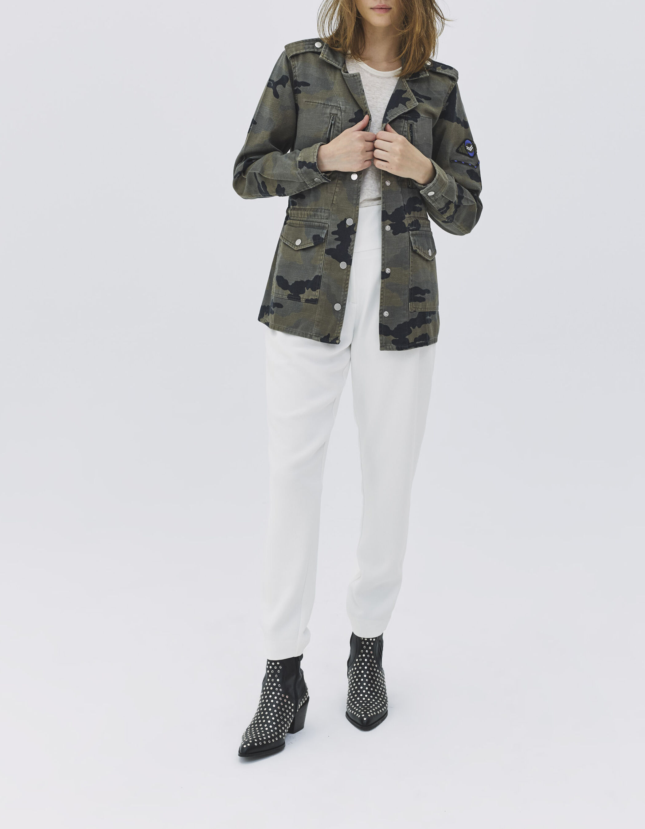 Veste saharienne femme ikks deals