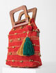 Bolso bandolera amapola tejido-4