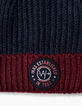 Boys’ two-tone beanie hat -3