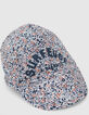 Casquette écrue Ecovero® imprimé micro-fleurs bébé fille -3