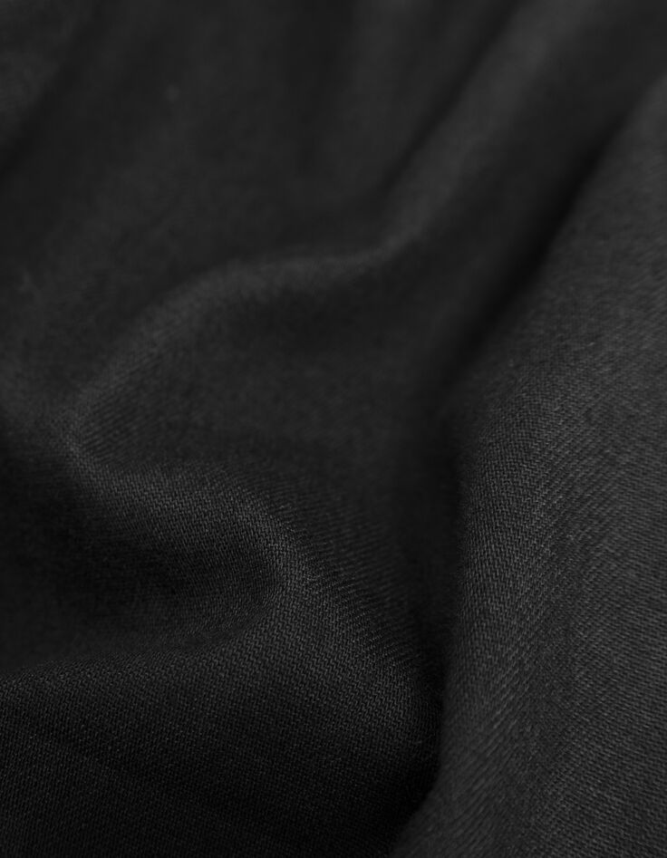 Chemise REGULAR en jean noir upcycl&eacute; Homme-6