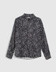 Chemise REGULAR marine LENZING™ ECOVERO™ imprimé graffiti Homme-14