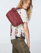 Women’s The Mini Artist garnet reptile-look leather bag-7