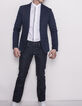 Veste bleu marine homme-5