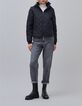 Gewatteerd zwart PUFFERJAS voor dames-1