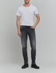 SLIM graphite WATERLESS Bruce Men's Jeans-1