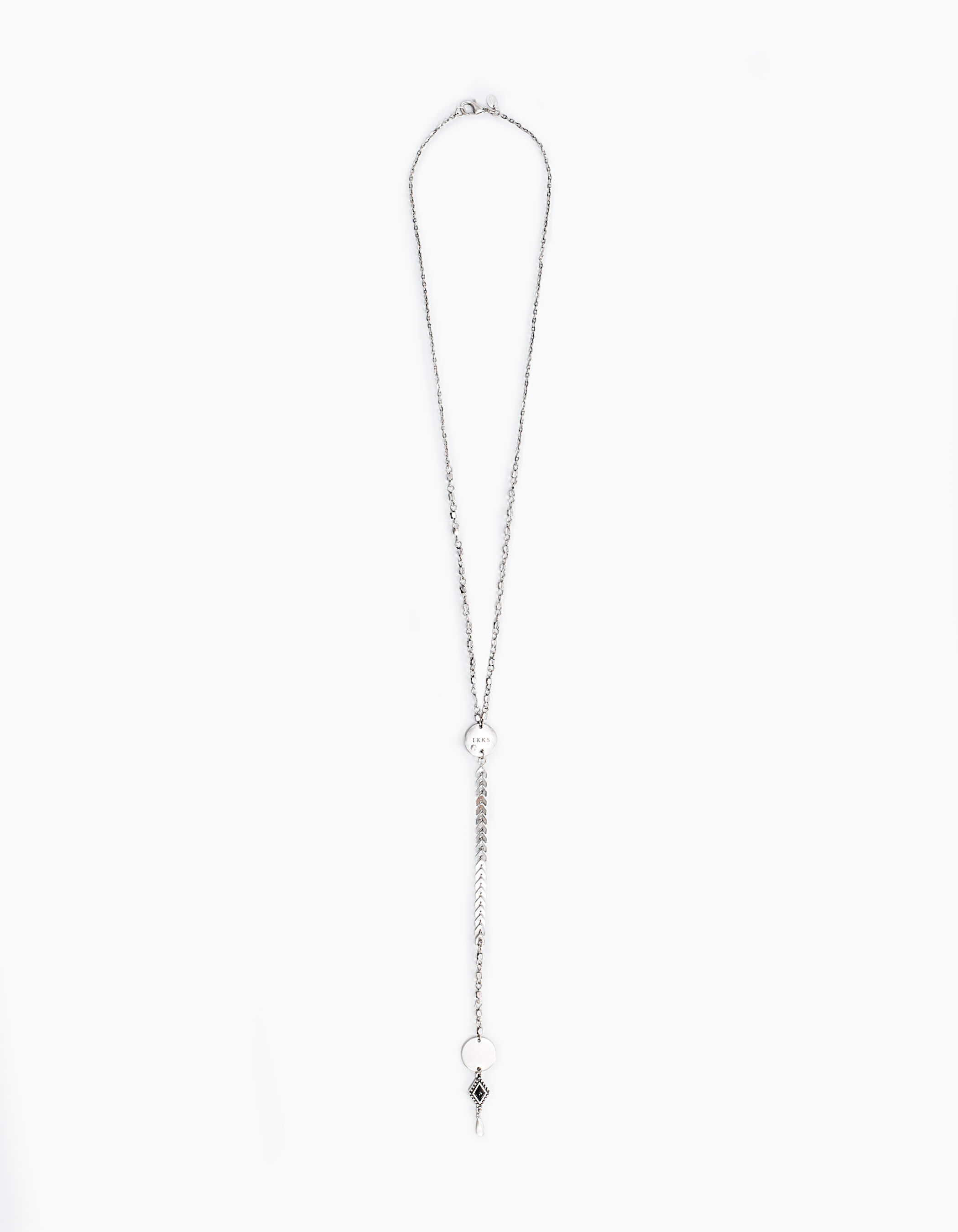 Sautoir fantaisie medailles femme IKKS