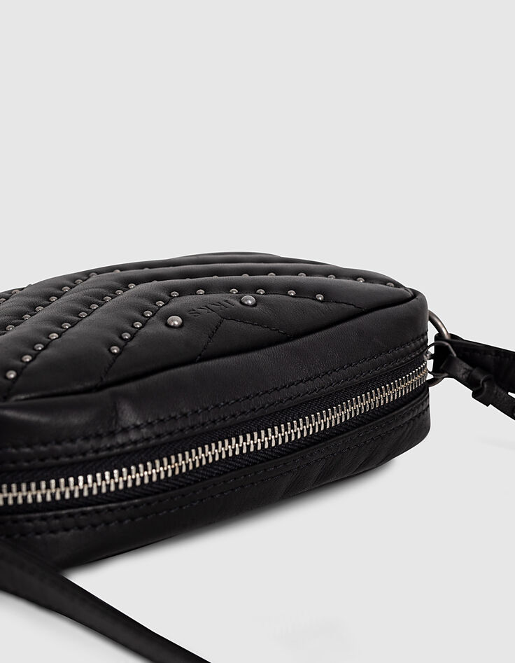 Sac pochette cuir 1440 SMALL MESSENGER matelassage femme-4