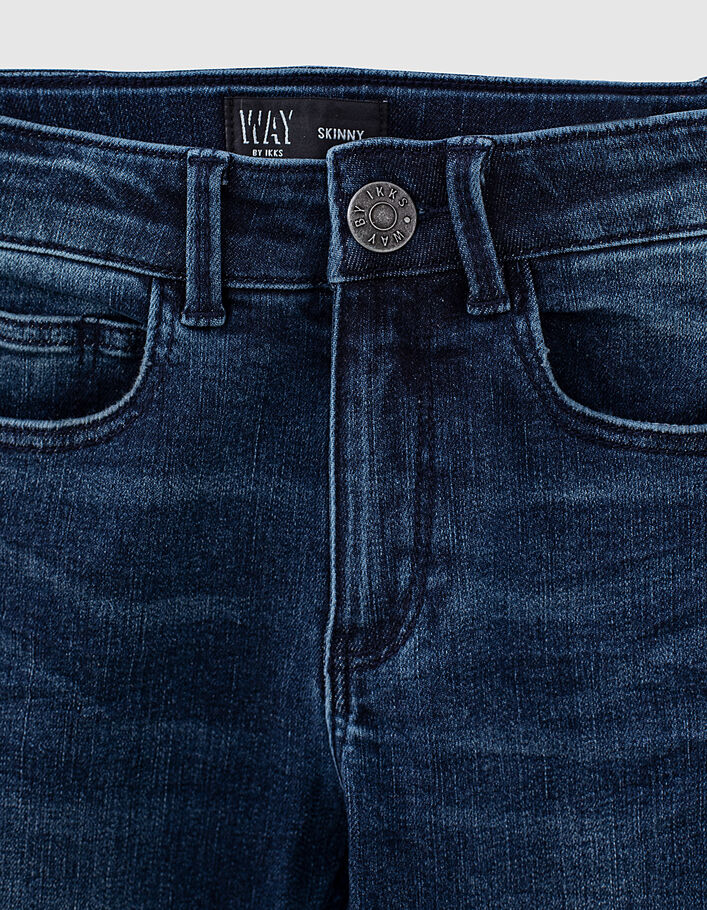 Boys’ vintage blue skinny jeans - IKKS