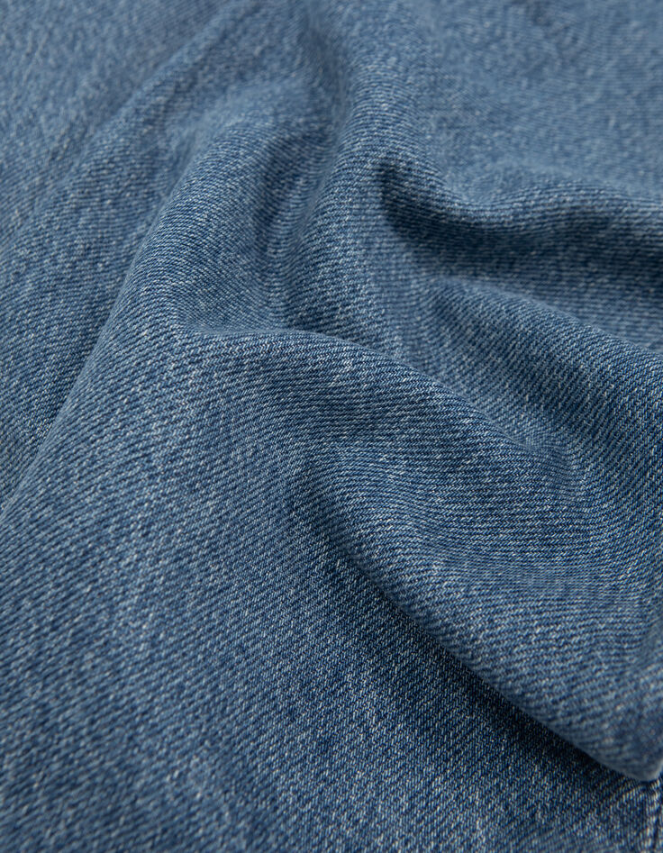 Men's STRAIGHT COMFORT indigo jeans-4