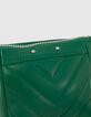 Women’s green quilted leather 1440 Toy mini case-3