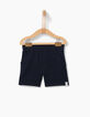 Polo y shorts felpa bebé niño-3