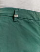 Men’s green CROPPED chinos-4