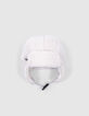 Chapka blanc cassé Sherpa brodé étoile bébé fille -5