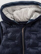 Doudoune navy thermosoudée recyclée garçon -3