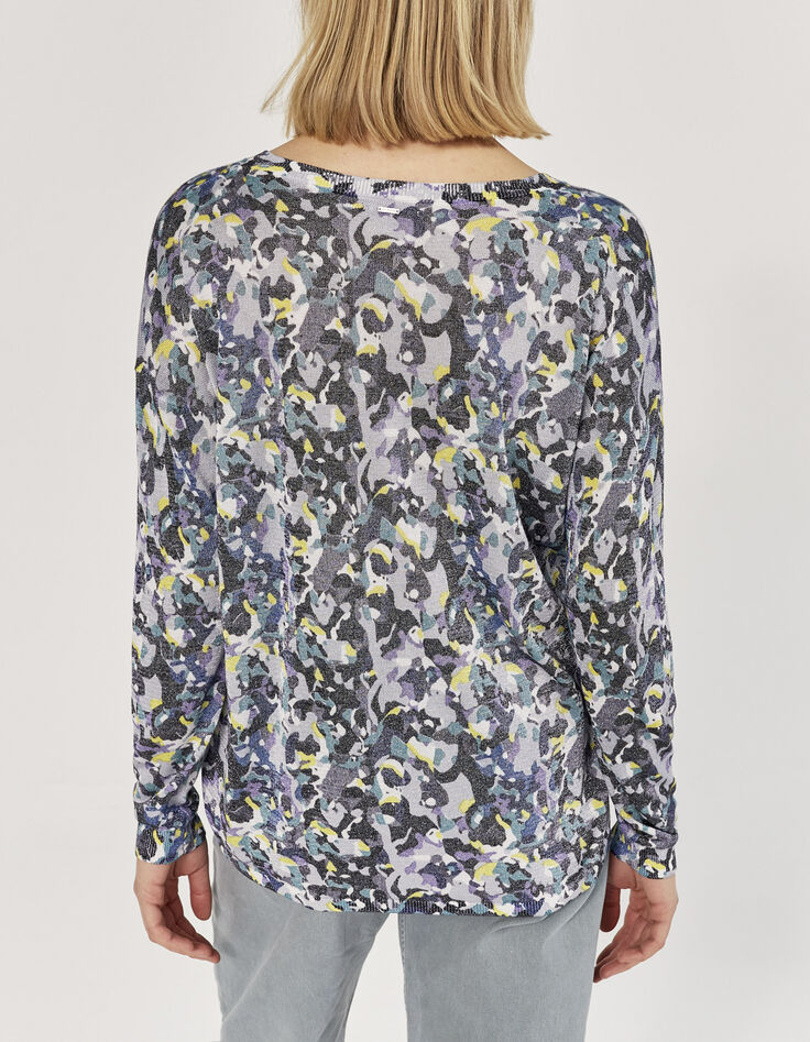Jersey camuflaje hilo metalizado mujer-3