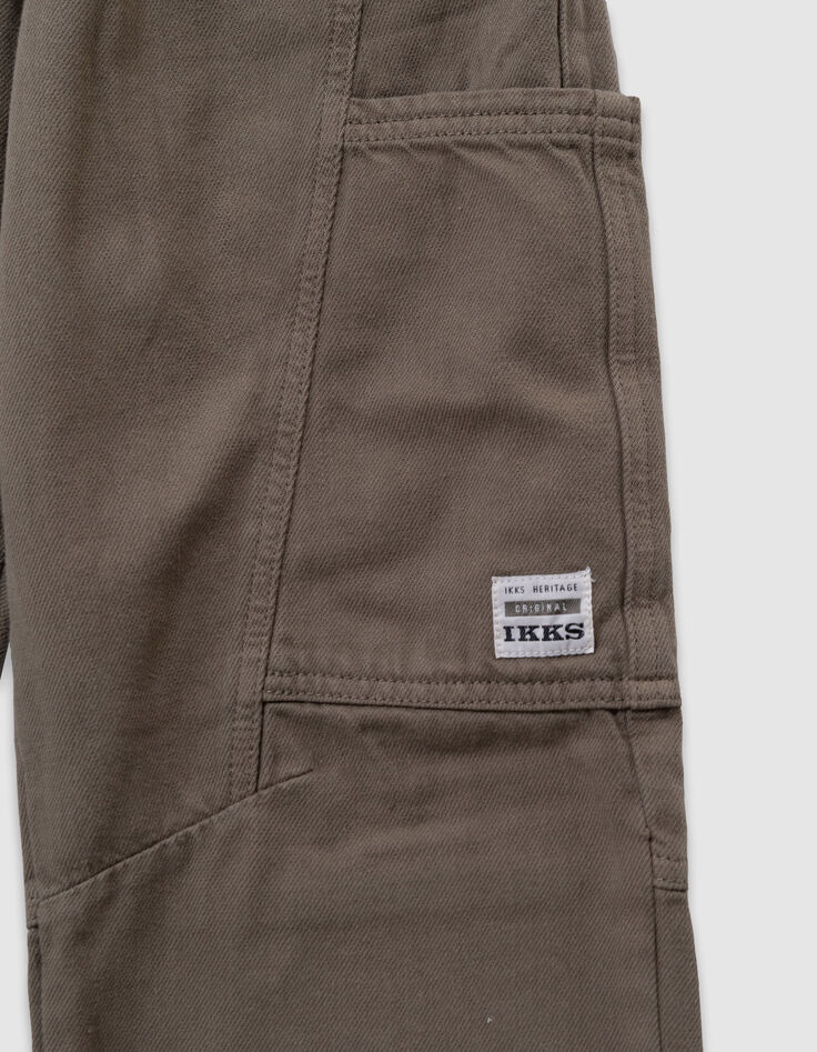 Pantalon barrel kaki esprit battle gar&ccedil;on-5