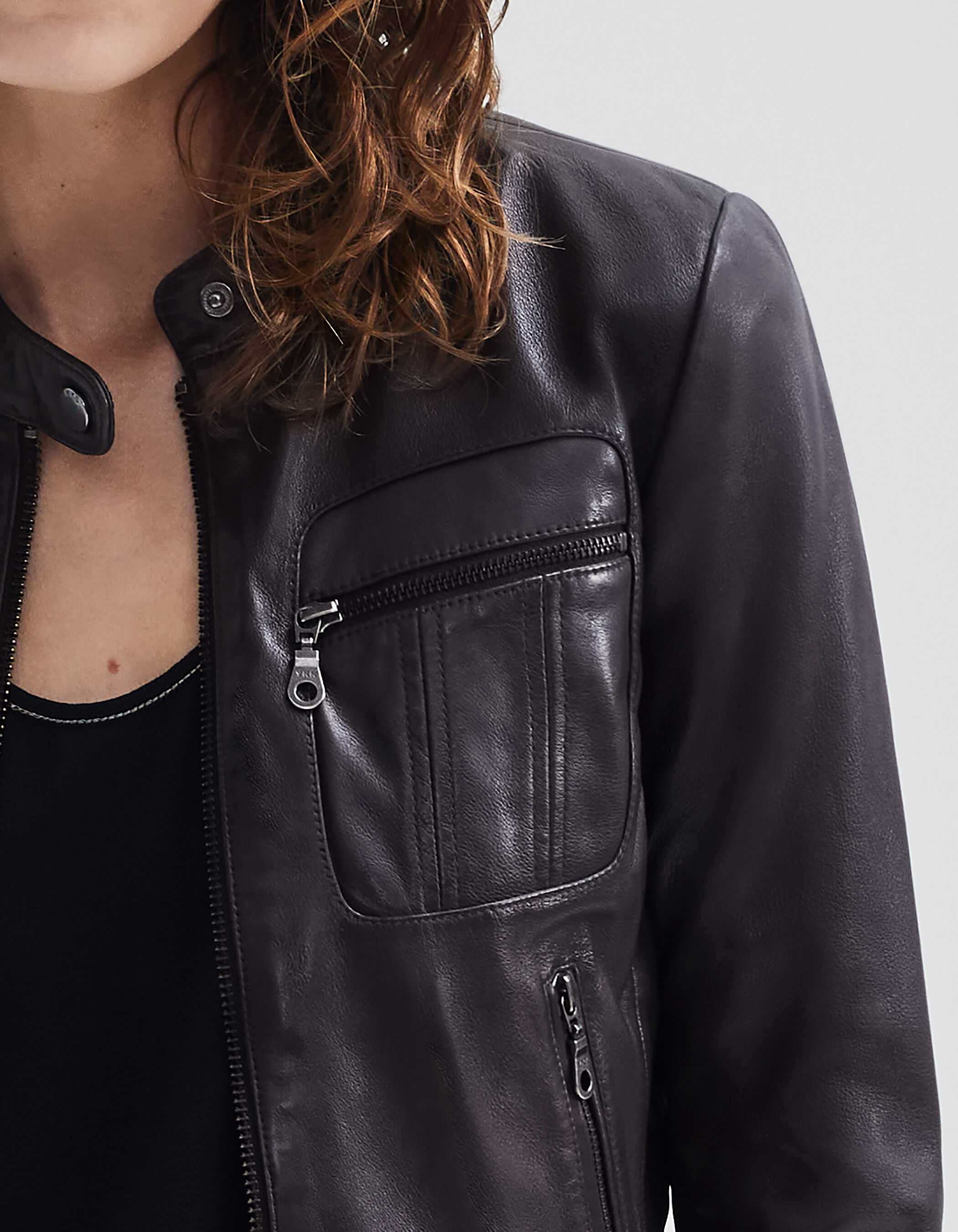 Ikks veste cuir femme deals