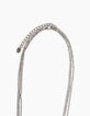 Collar largo múltiple perlas concha cauri-3
