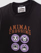 Sweat ANIMAL CROSSING™ noir 4 visuels et broderie garçon-2