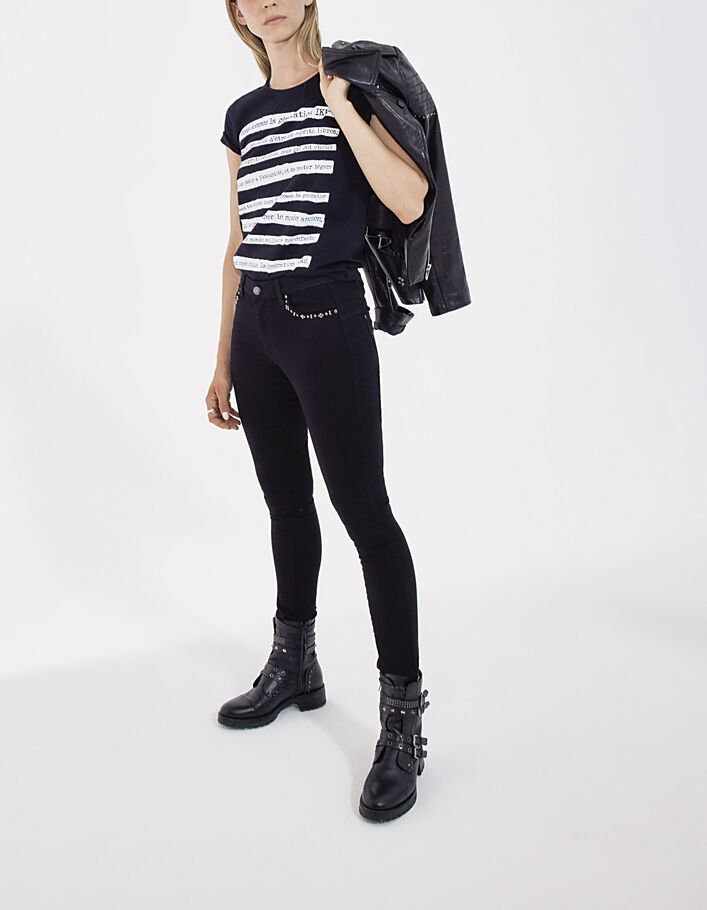 T-shirt Manifesto 1440 Leather Story dames-3