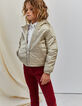 Girls' red skinny jeans-1