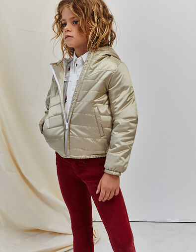 Girls' red skinny jeans - IKKS