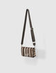 Women&rsquo;s khaki tie-dye leather 111 bag-4