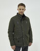 Men’s bronze multizip safari jacket-1
