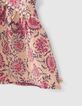 Rosa Bluse aus EcoVero™-Viskose für Babymädchen-3